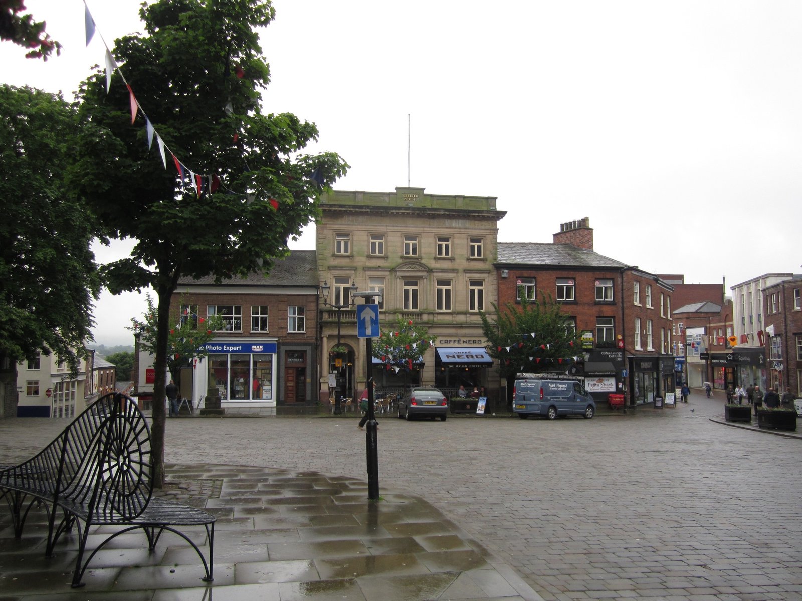 Macclesfield town centre, Cheshire