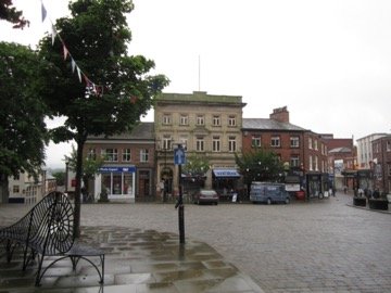 Macclesfield town centre, Cheshire